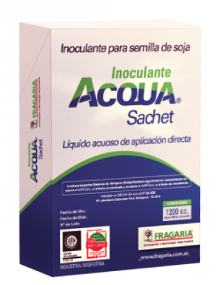 Жидкий инокулянт азотфиксатор ACQUA SACHET для обработки семян сои